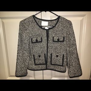 Kate Spade tweed cropped jacket